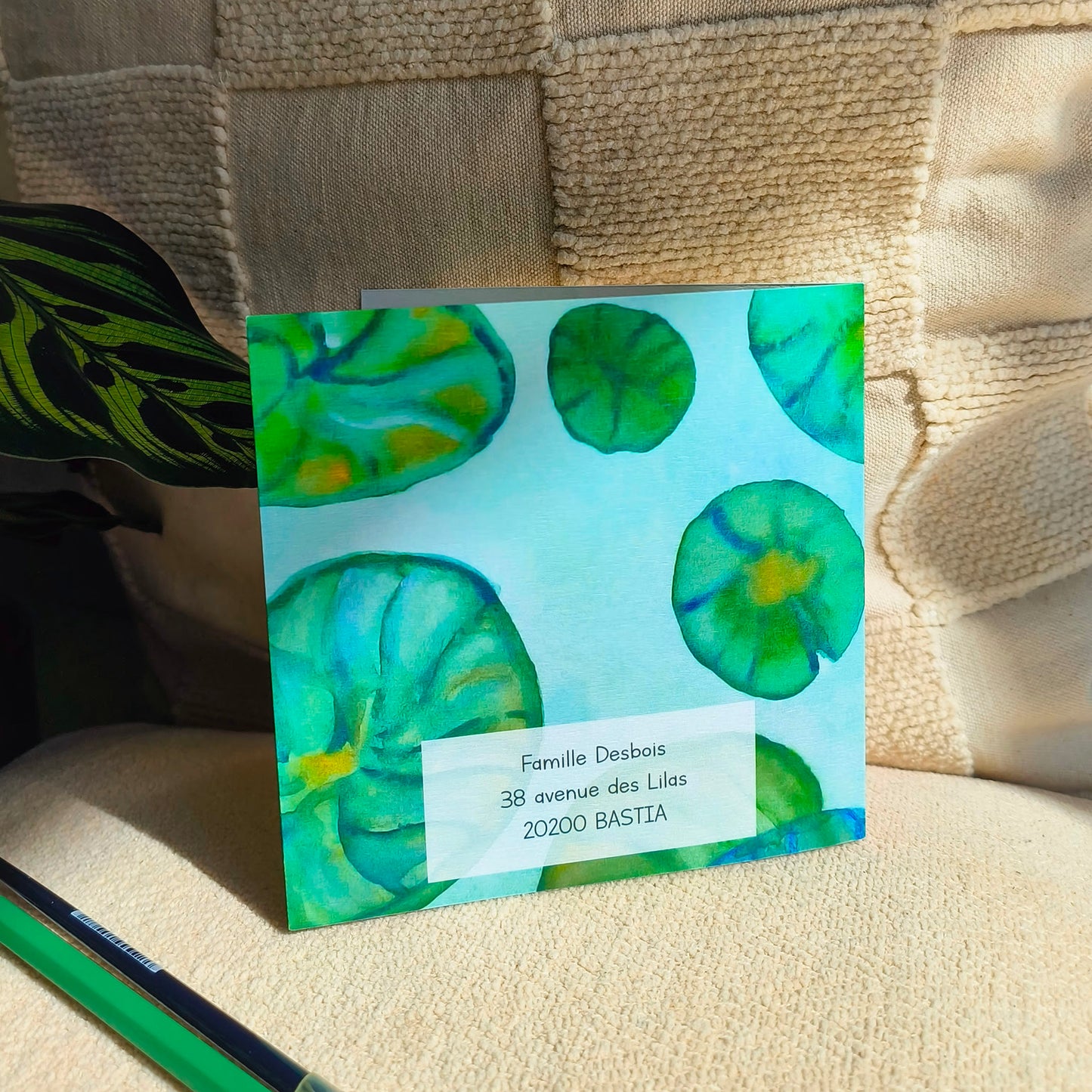 Faire-Part de Naissance- Grenouille