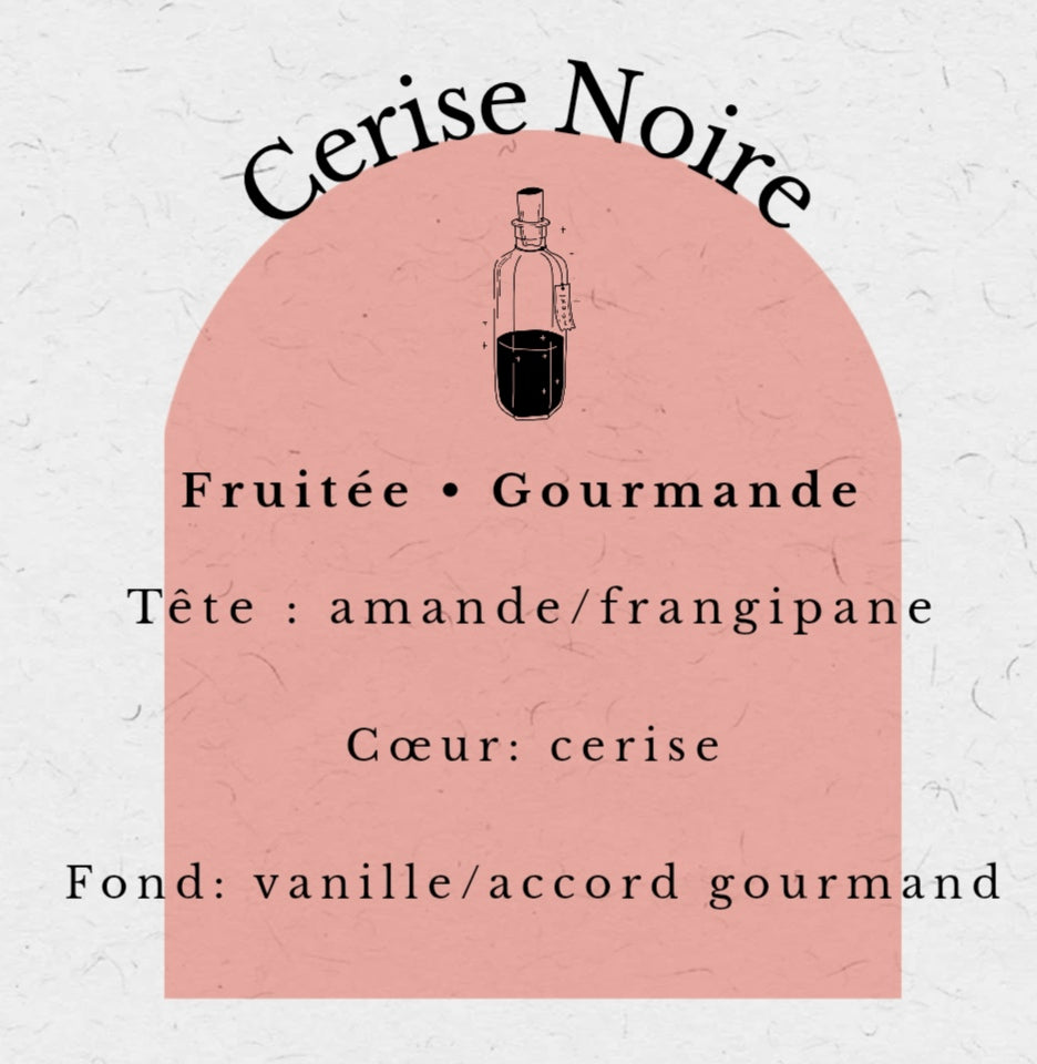 Bougie Artisanale Parfumée - Cerise Noire - 350G