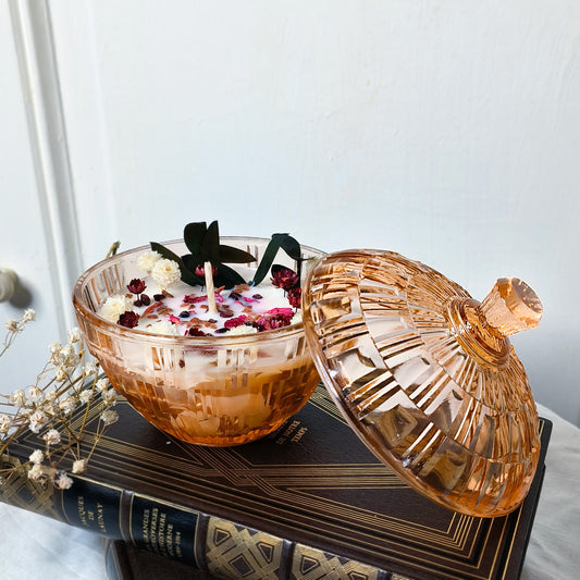 Bougie Artisanale Parfumée - Cerise Noire - 180G