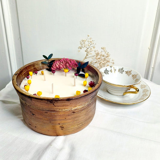 Bougie Artisanale Parfumée - Cerise Noire XL - 750 G