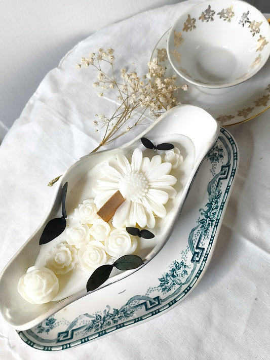 Bougie Artisanale Parfumée - Muguet - 485G - saucière
