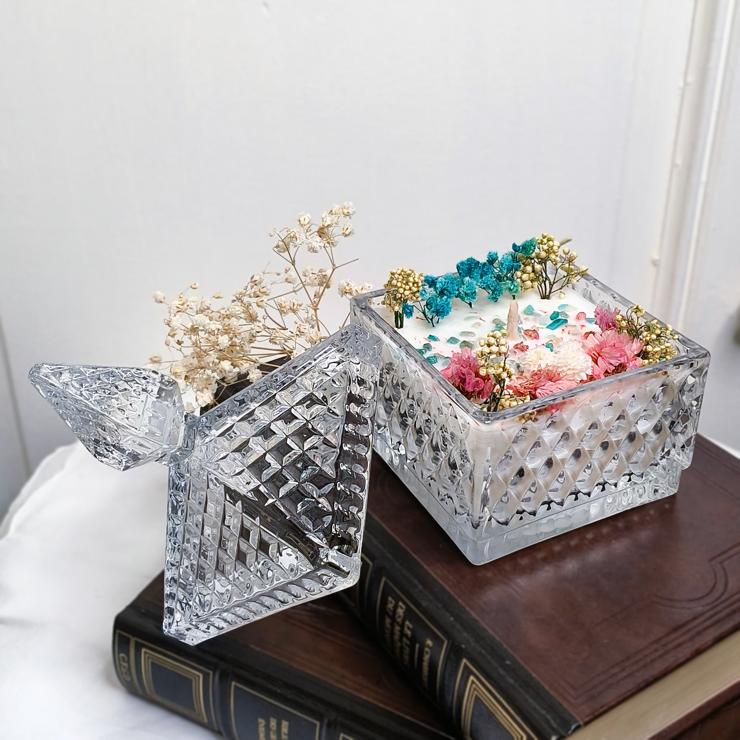 Bougie Artisanale Parfumée - Romance à Dubaï - 210G