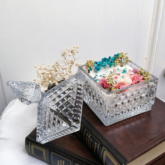 Bougie Artisanale Parfumée - Romance à Dubaï - 210G