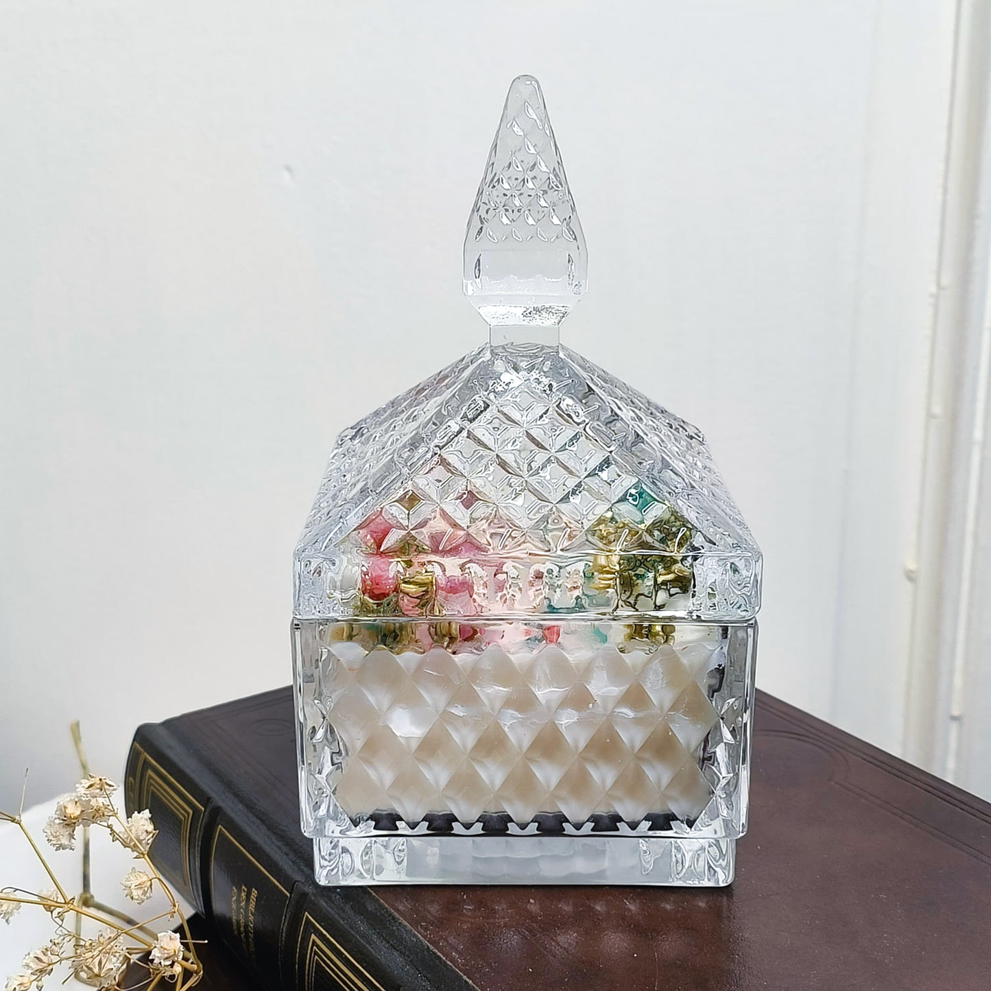Bougie Artisanale Parfumée - Romance à Dubaï - 210G